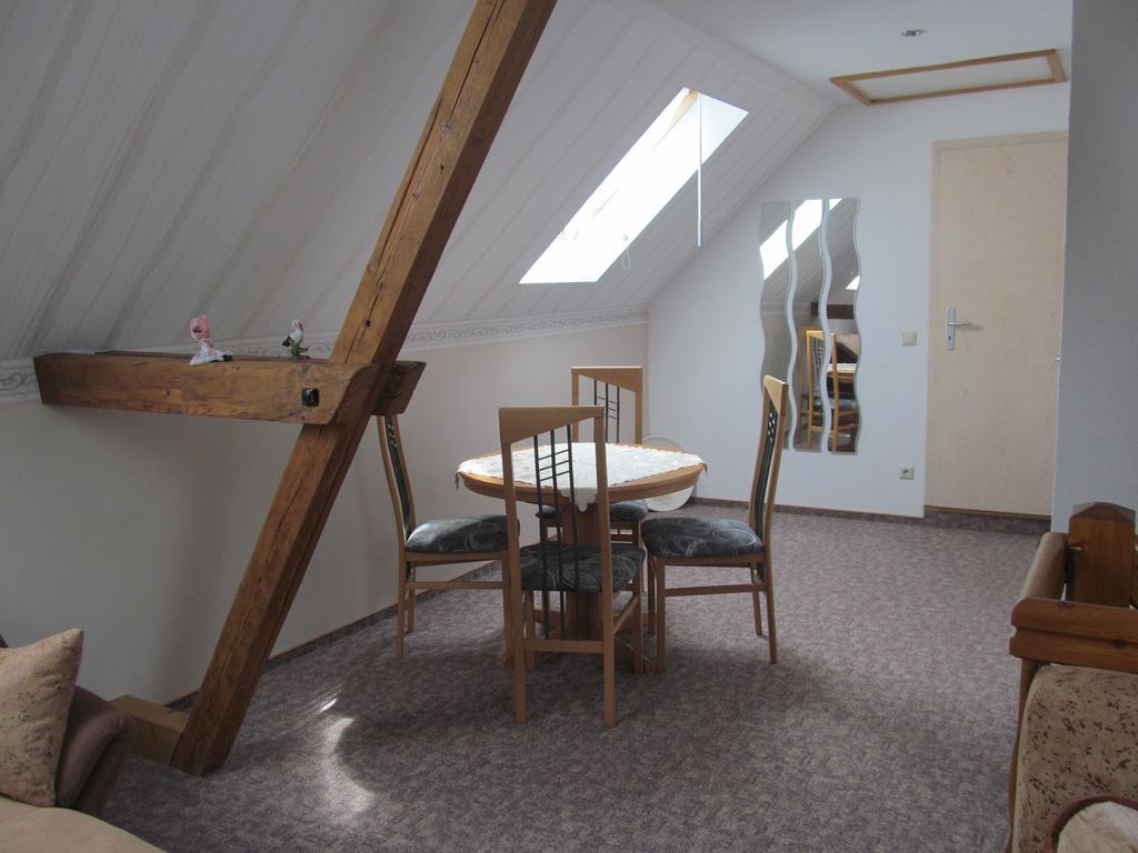 Ferienwohnung Am Storchennest Schmogrow エクステリア 写真