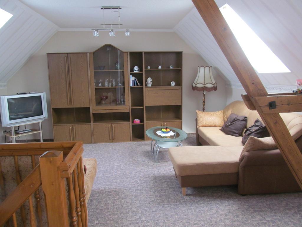 Ferienwohnung Am Storchennest Schmogrow エクステリア 写真